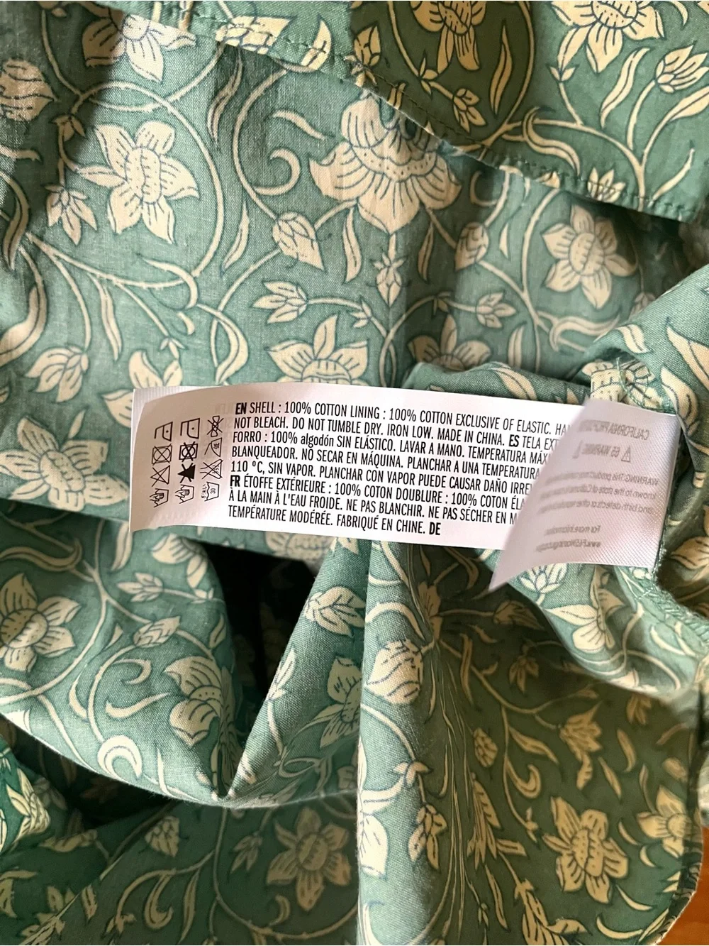 Tuckernuck Hyacinth House Emmy Cotton Floral Blouse New Small